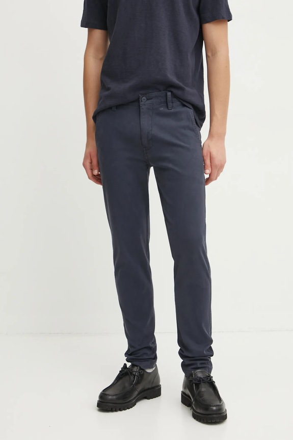 Levi's - Spodnie z elastanem granatowy 17199.0013