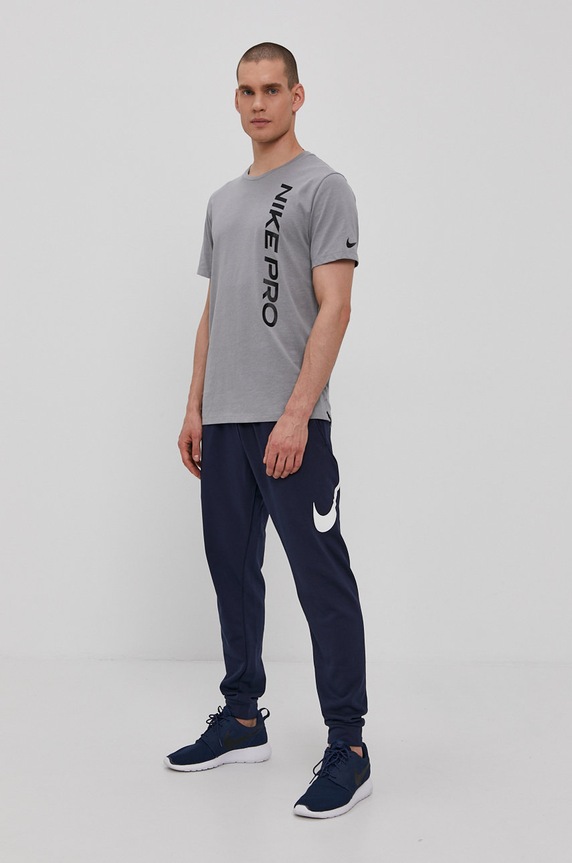Nike - Spodnie CU6775 CU6775 granatowy SS21