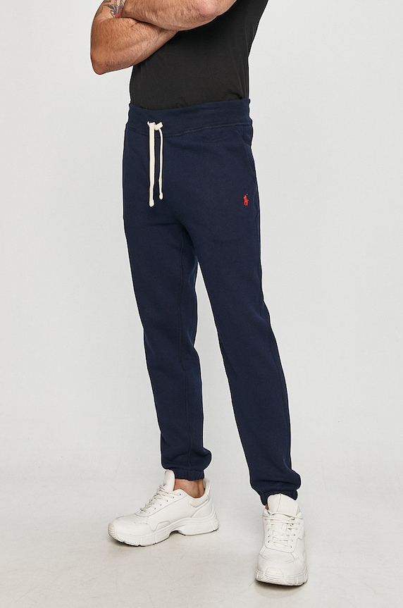 Polo Ralph Lauren - Παντελόνι πλεκτό ύφασμα σκούρο μπλε 710793939003