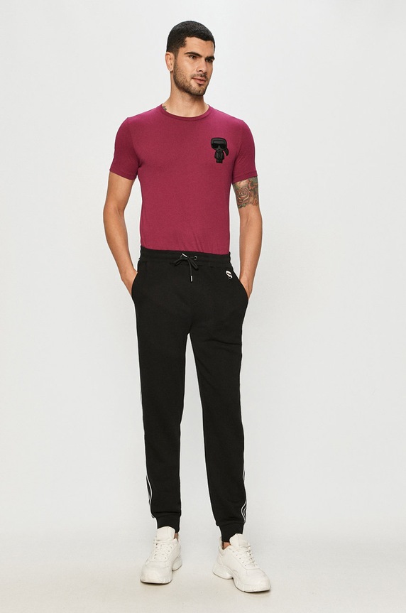 Karl Lagerfeld - Nadrág 502910.705024 fekete AW20