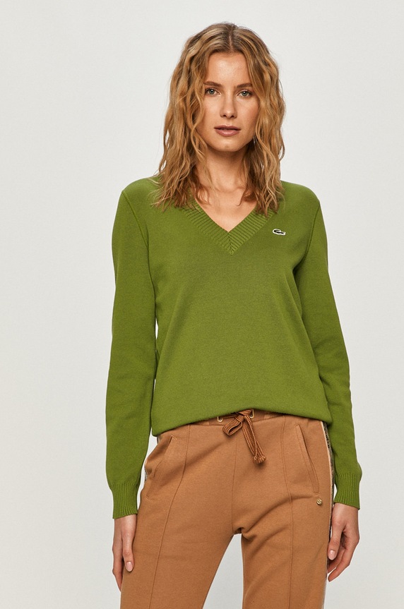 Lacoste - Pulover grosime medie multicolor AF2389