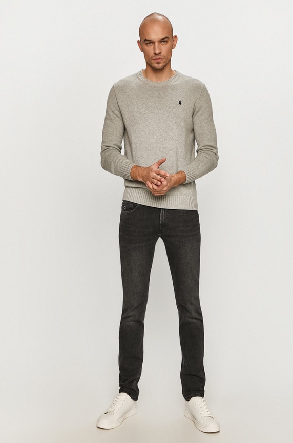 Polo Ralph Lauren jumper 710810846004 gray AW20