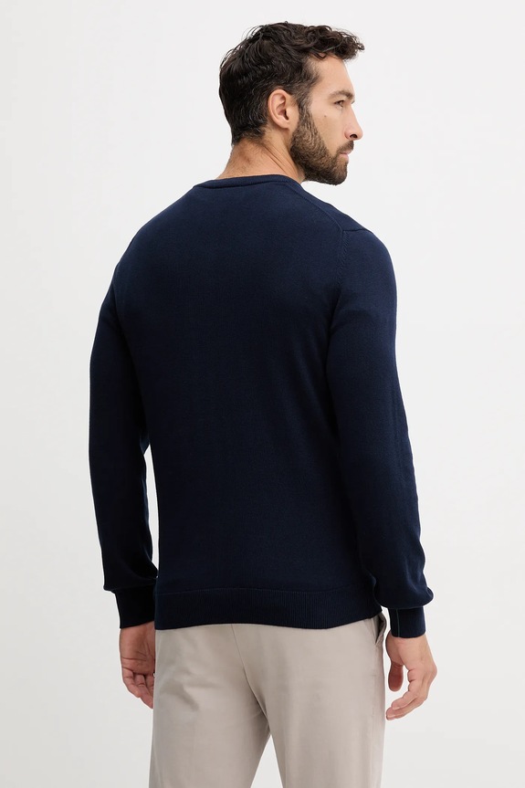 Odzież Lacoste sweter AH1951 granatowy