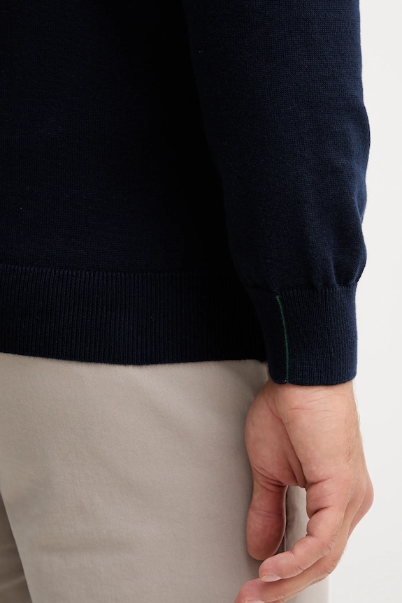 Lacoste sweter AH1951 granatowy
