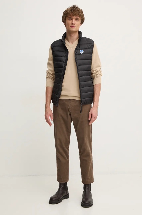 Lacoste sweter AH1951 beżowy AW25