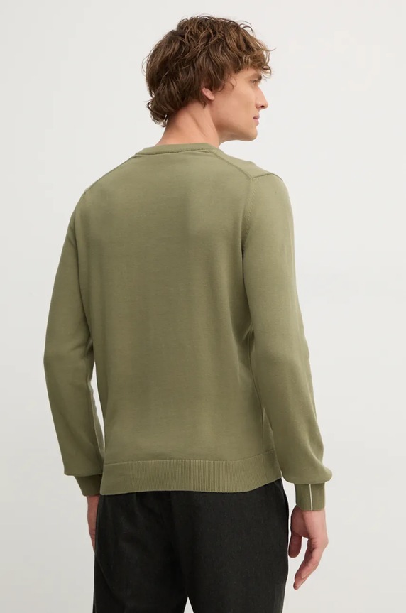 Odzież Lacoste sweter AH1951 zielony