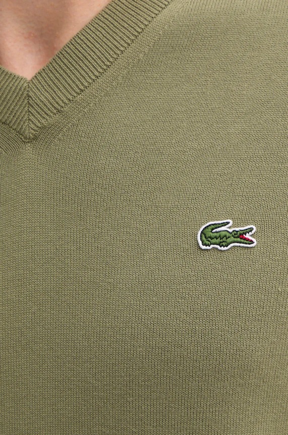 Lacoste sweter zielony AH1951