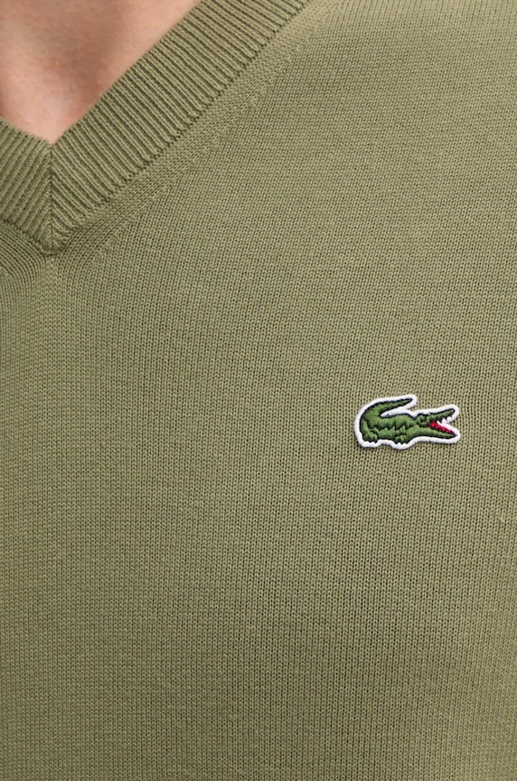 Lacoste sweter zielony AH1951
