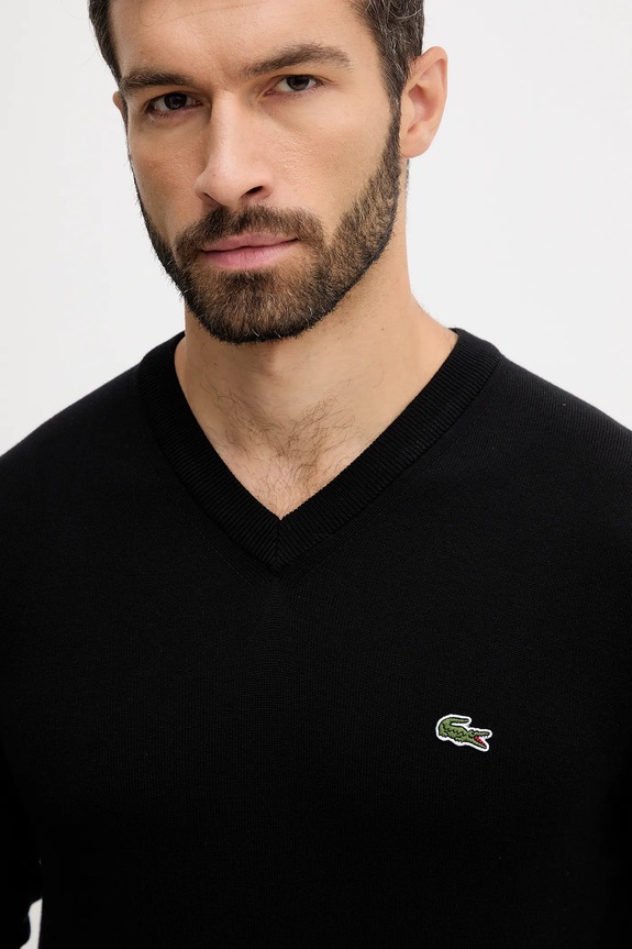 Lacoste sweter czarny AH1951