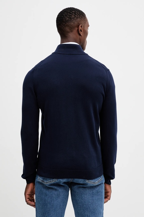 Îmbrăcăminte Lacoste cardigan AH1957 bleumarin
