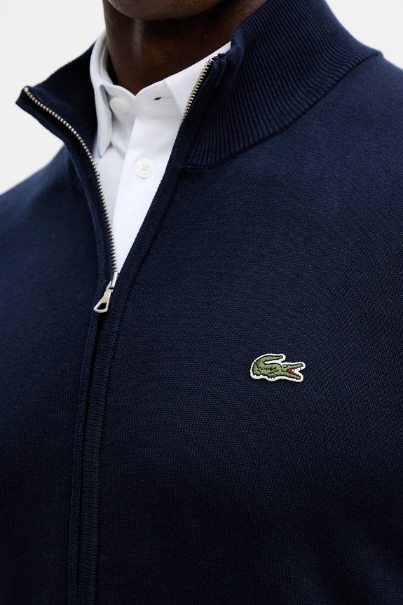 Lacoste cardigan AH1957 bleumarin