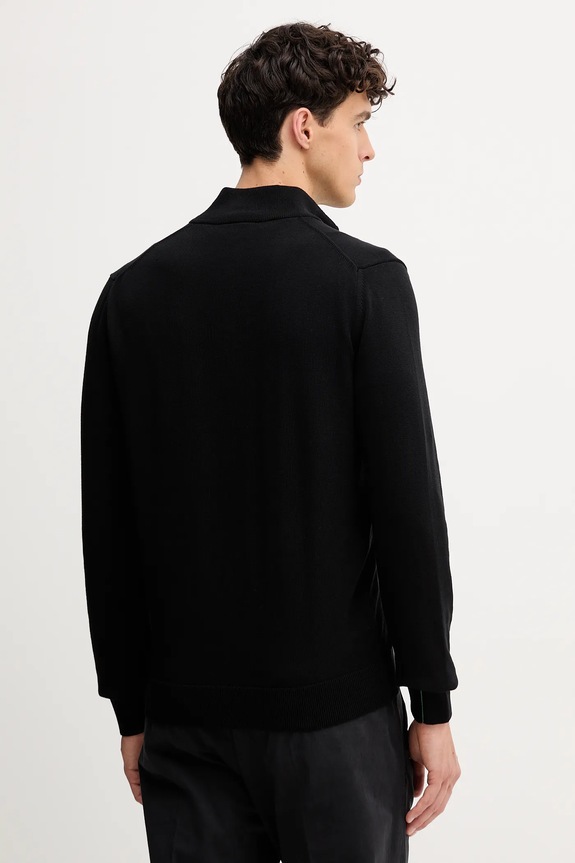 Îmbrăcăminte Lacoste cardigan AH1957 negru