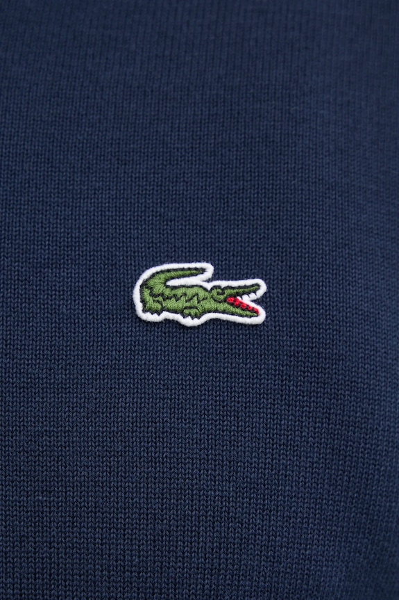 Πουλόβερ Lacoste AH1980 σκούρο μπλε