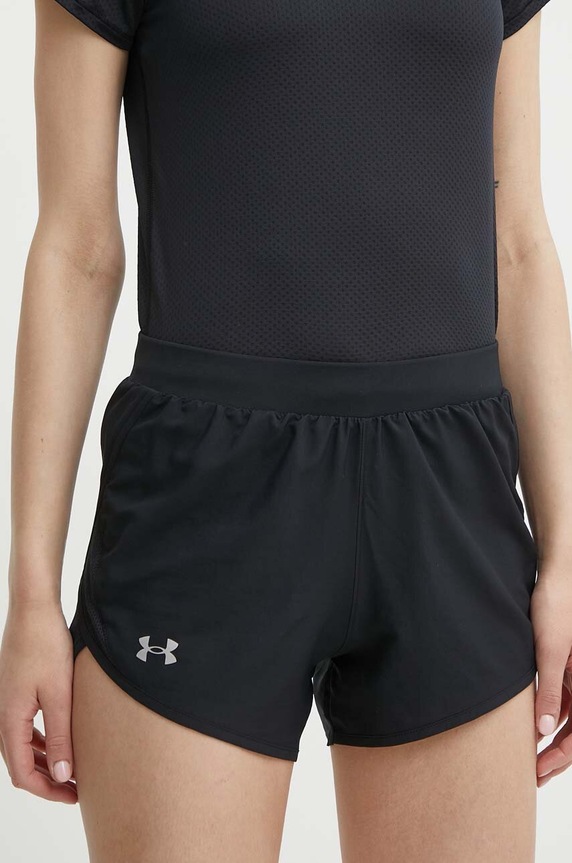 Under Armour - Szorty 1350196.001 tkanina czarny 1350196.001