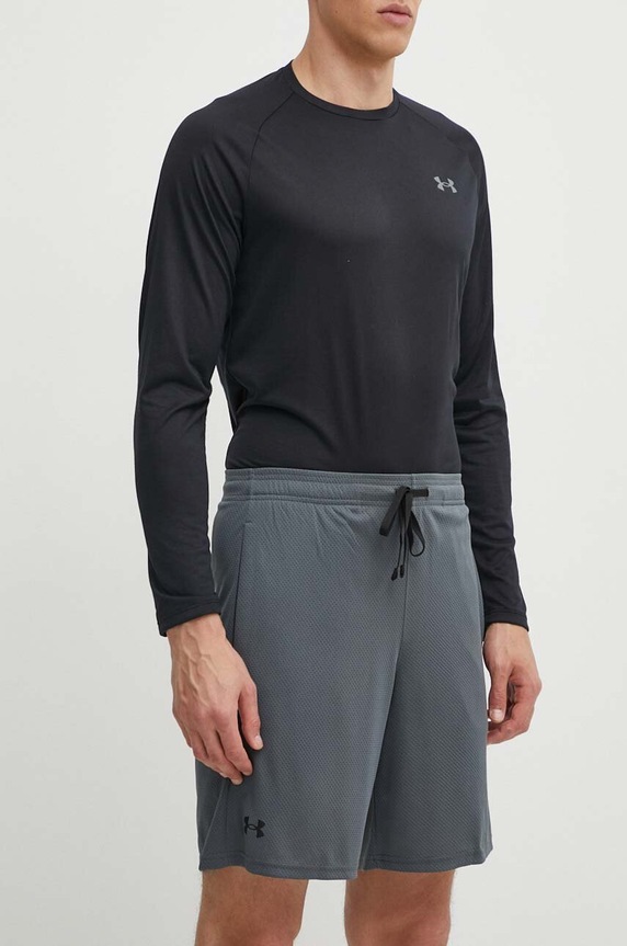 Kratke hlače Under Armour pletivo siva 1328705.012