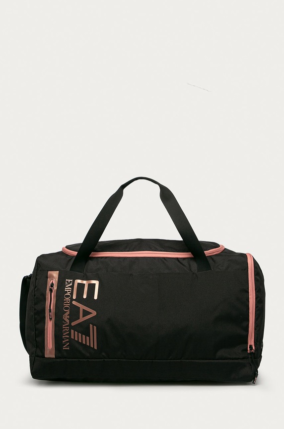 EA7 Emporio Armani - Táska textil fekete 275975.CC982