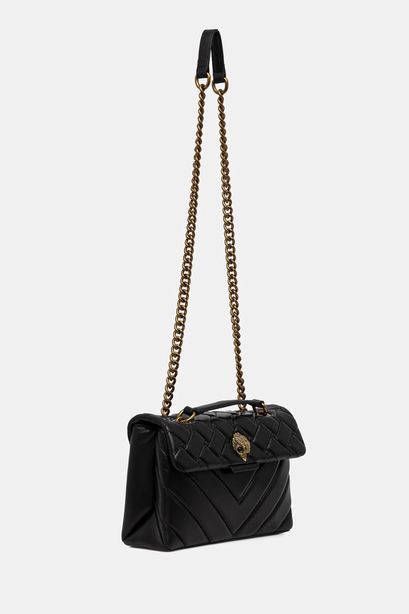 Kurt Geiger London - Torebka skórzana 1470400109.00 czarny AW20