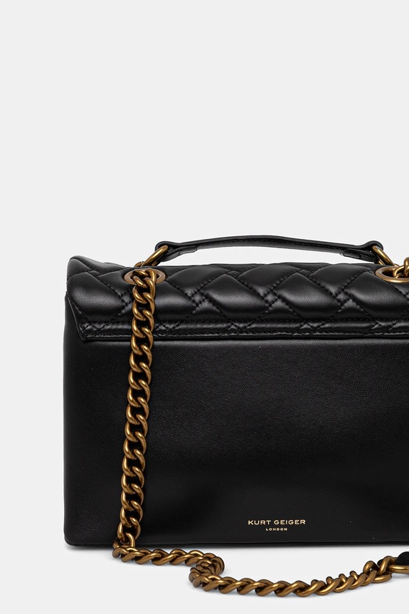 Akcesoria Kurt Geiger London - Torebka skórzana 1470400109.00 czarny