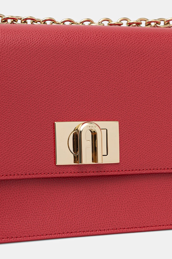 Furla δερμάτινη τσάντα κόκκινο BAFIACO.ARE000.RUB00