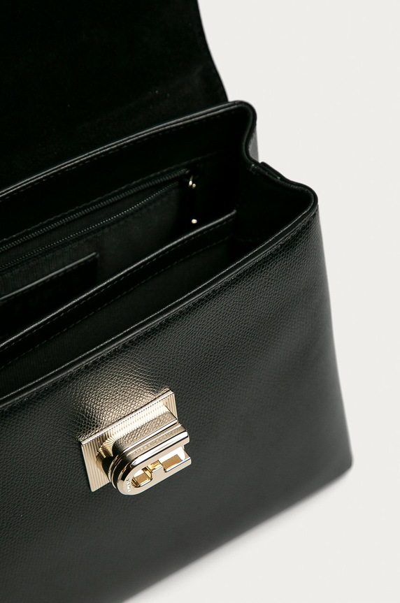 Furla - Bőr táska Bakpaco BAKPACO.ARE000.O6000 fekete