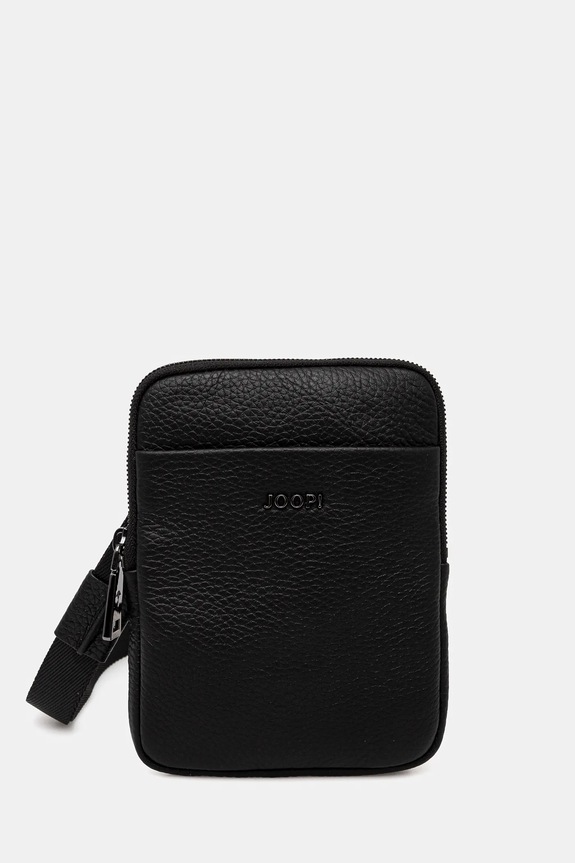Joop! - Saszetka skórzana skóra licowa czarny 4140005181.900