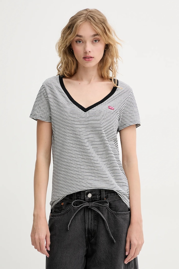 Levi's - T-shirt wzorzyste czarny 85341.0004