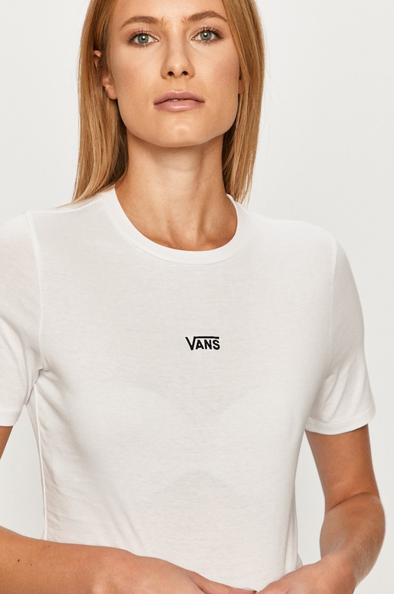 Vans - Μπλουζάκι λευκό VN0A54QUWHT1