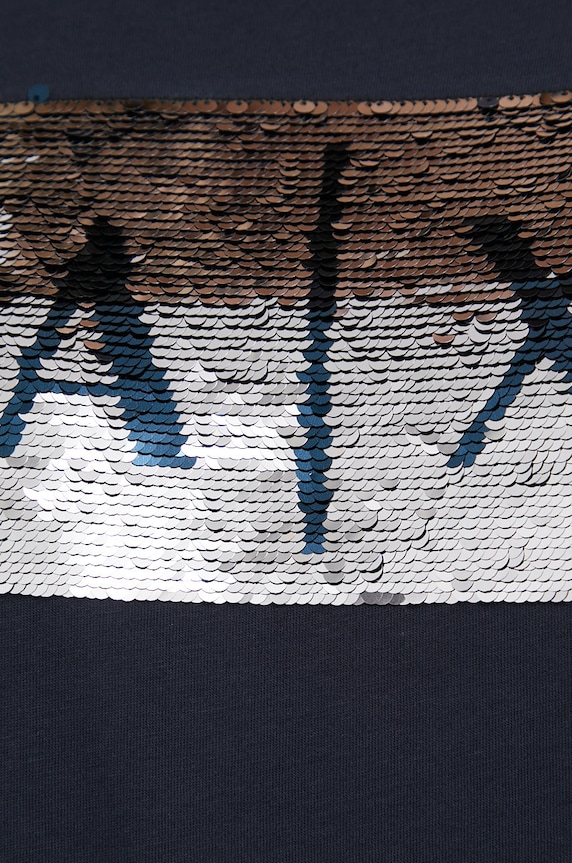Armani Exchange t-shirt bawełniany 8NYTDL.YJ73Z granatowy
