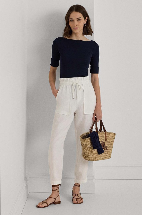 Tričko Lauren Ralph Lauren tmavomodrá 200654963079