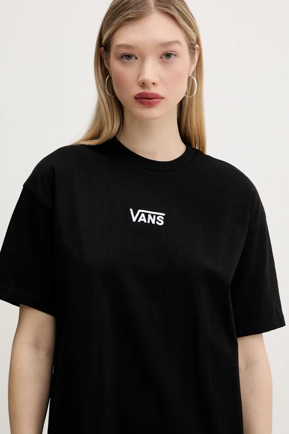 Vans - Μπλουζάκι μαύρο VN0A4RU2BLK1