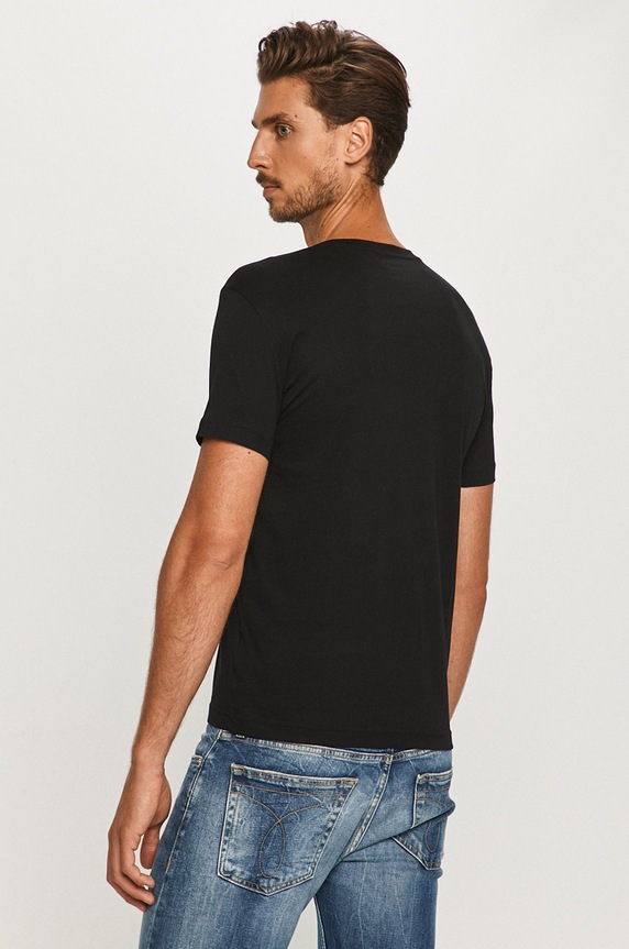 Odzież EA7 Emporio Armani - T-shirt 8NPT11.PJNQZ 8NPT11.PJNQZ czarny