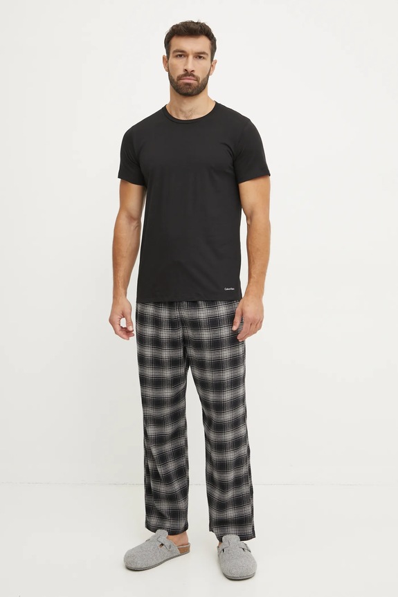 Calvin Klein Underwear - T-shirt (3-pack) 000NB4011E czarny AW20