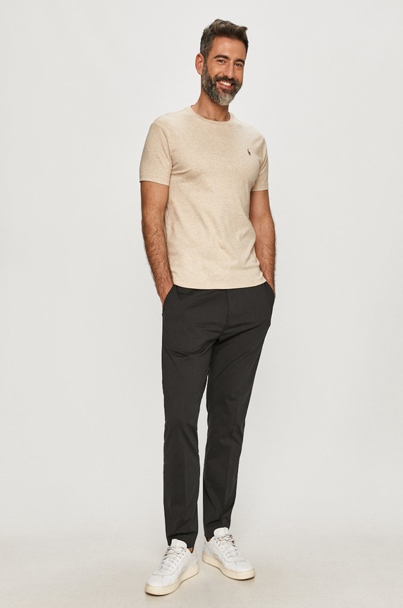 Polo Ralph Lauren - Tricou 710740727030 bej SS21