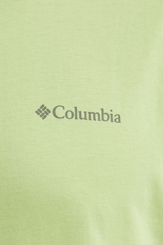 Columbia pamut póló North Cascades 1834041 zöld