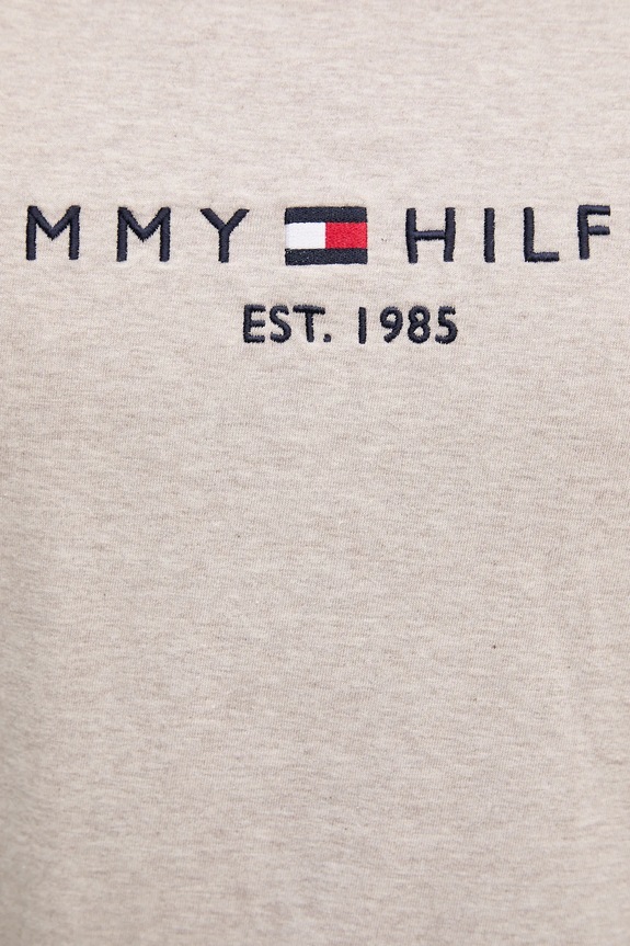 Tommy Hilfiger t-shirt bawełniany MW0MW11797 beżowy