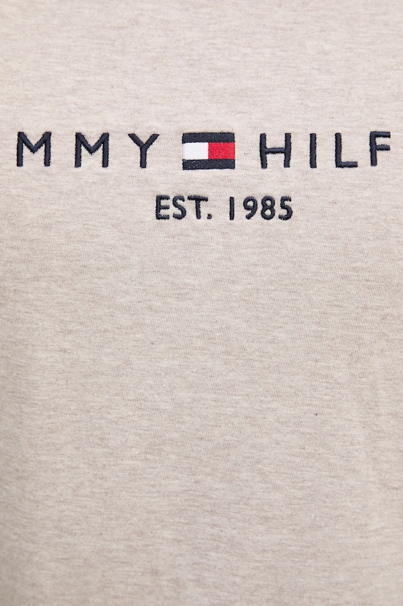Tommy Hilfiger t-shirt bawełniany MW0MW11797 beżowy