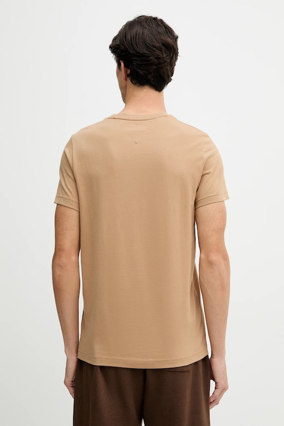 Odzież Tommy Hilfiger t-shirt bawełniany MW0MW11797 zielony