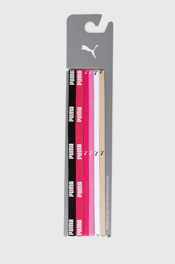 Puma bentiță de damă pachet de 6 roz 053452
