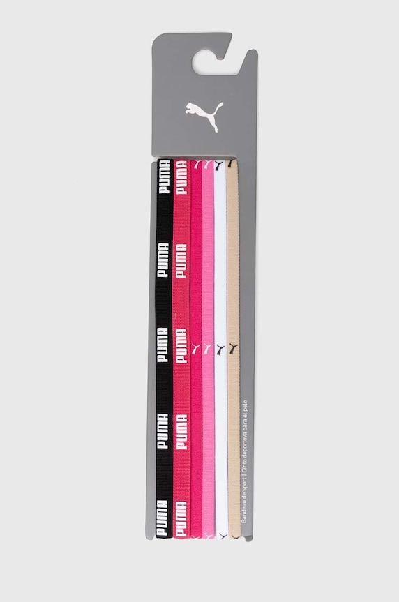 Puma bentiță de damă pachet de 6 roz 053452