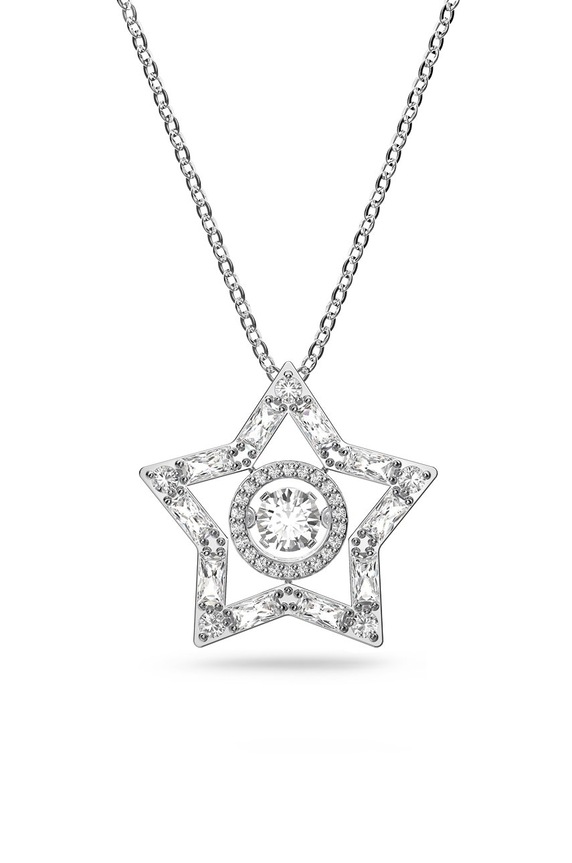 Náhrdelník Swarovski 5617919 stříbrná AW21