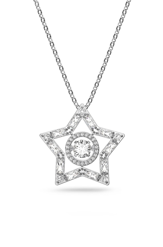 Náhrdelník Swarovski 5617919 stříbrná AW21