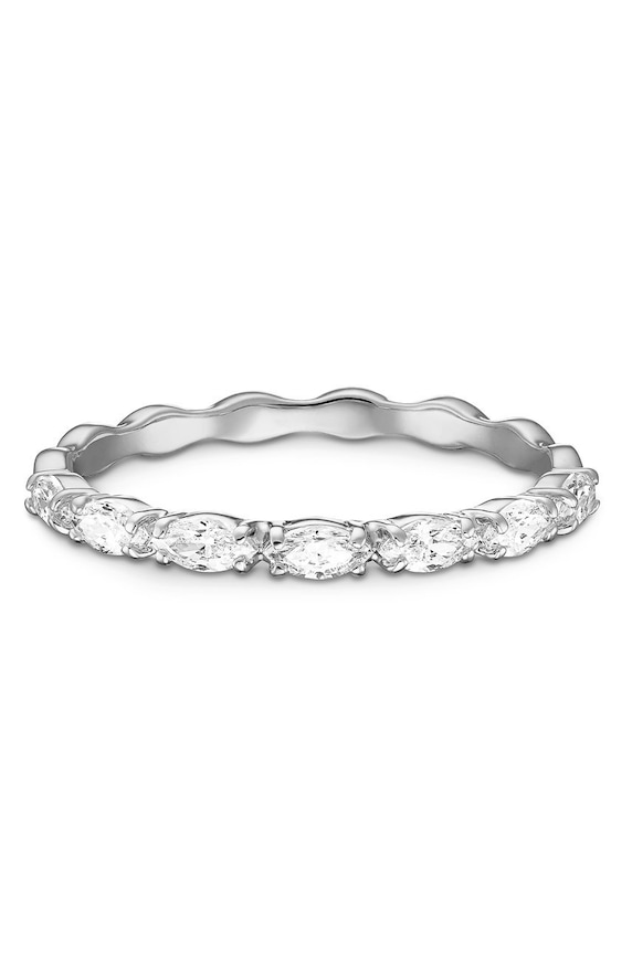 Swarovski - Pierścionek Vittore Marquise 5366570 srebrny 5366570