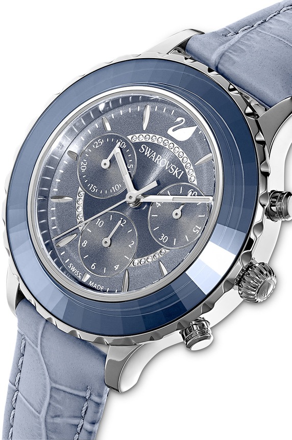 Akcesoria Swarovski Zegarek 5580600 5580600 granatowy