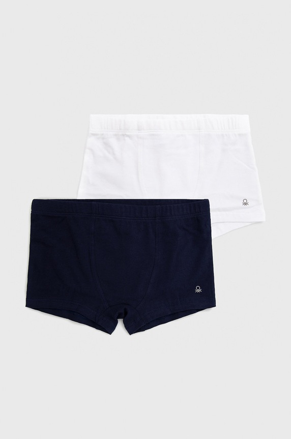 Dětské boxerky United Colors of Benetton přiléhavé boxerky námořnická modř 3MC10X343
