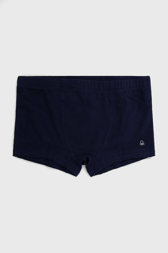 Dětské boxerky United Colors of Benetton 3MC10X343 námořnická modř AA00