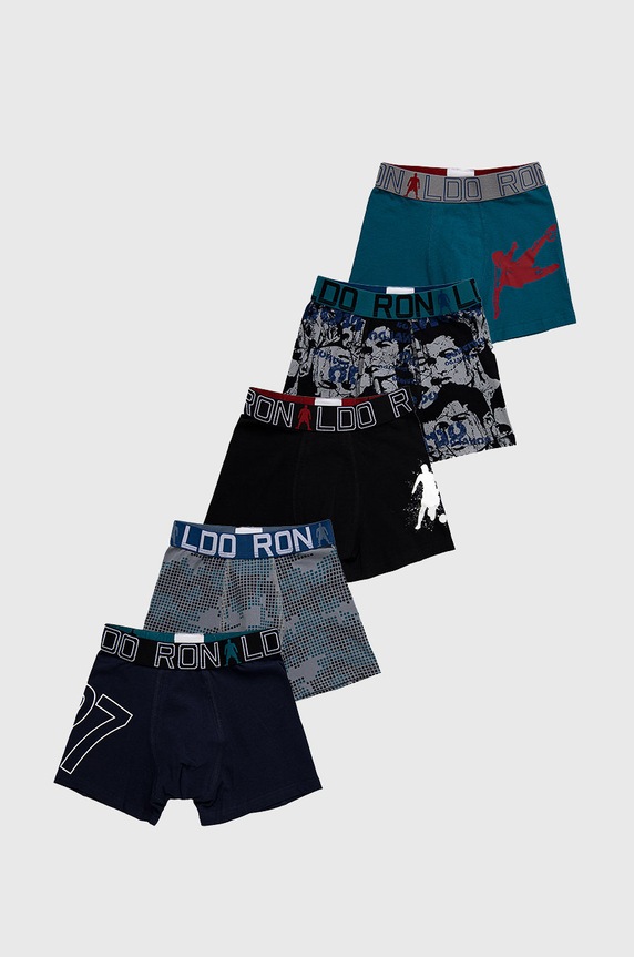 Παιδικά μποξεράκια CR7 Cristiano Ronaldo εφαρμοστό σορτς μπόξερ σκούρο μπλε 8405.51.2502