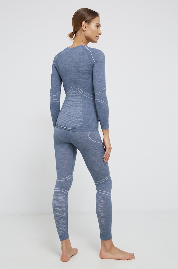 Viking Komplet bielizny termoaktywnej wełniana Lana Pro Merino 500.22.5757 niebieski