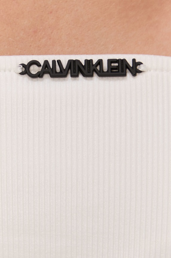 Plavkové nohavičky Calvin Klein biela KW0KW01536.4890