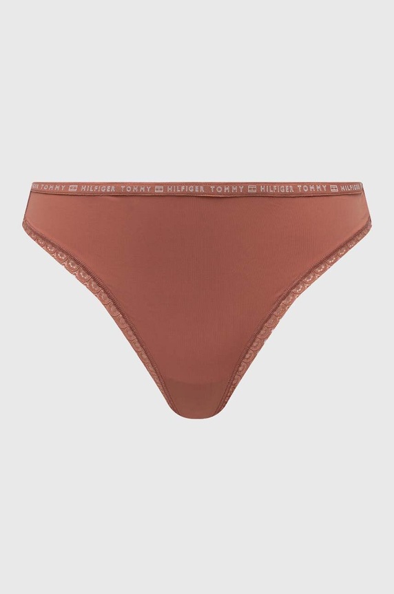 Tommy Hilfiger Stringi (3-pack) UW0UW02824.4890 beżowy AA00