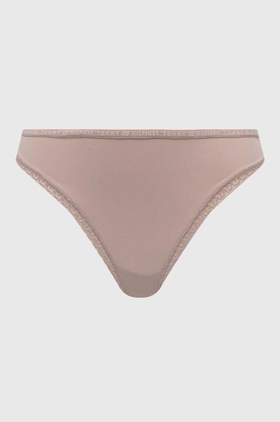Tommy Hilfiger Stringi (3-pack) beżowy UW0UW02824.4890